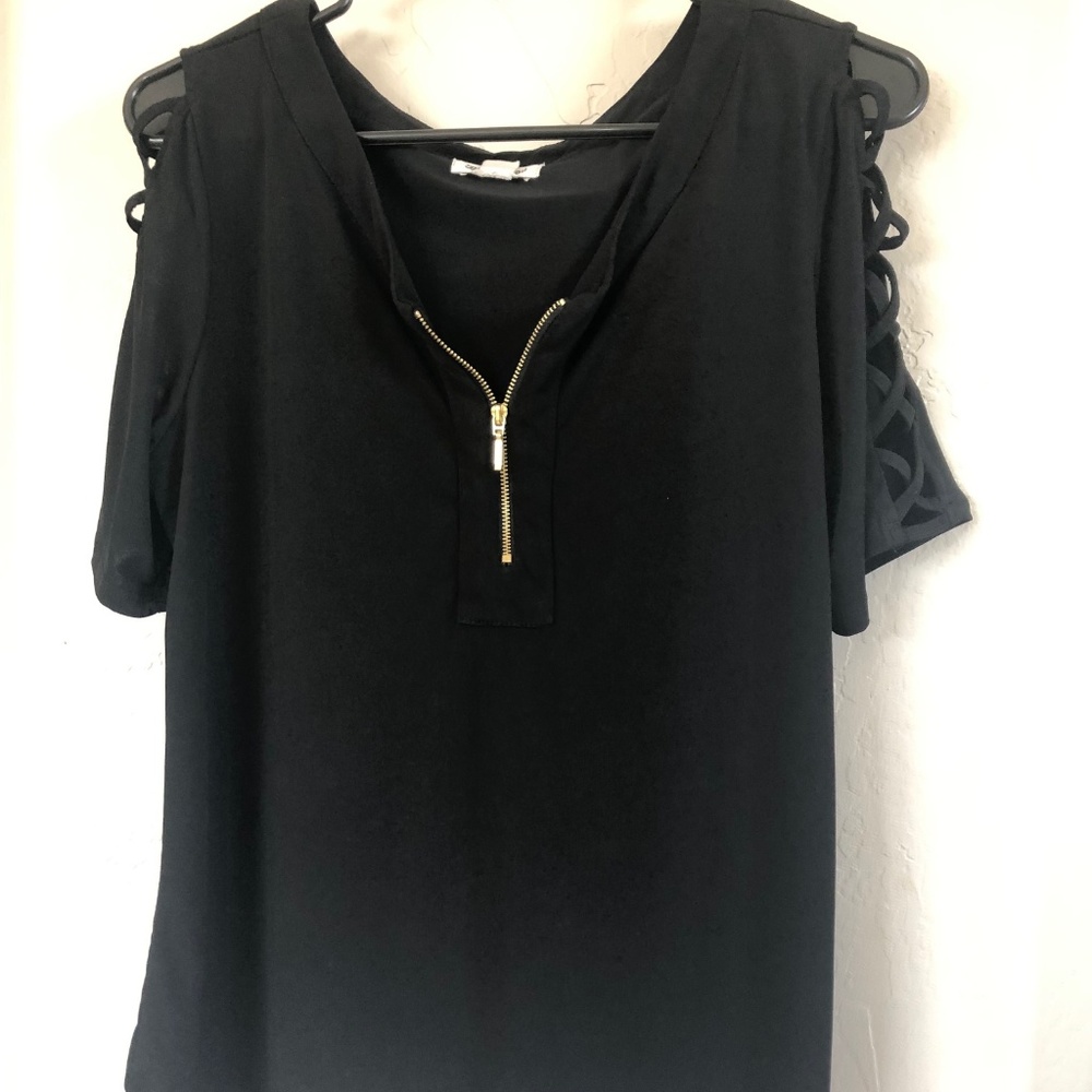 Black dress shirt